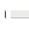 Ekena Millwork 5 3/8"H x 5/8"P x 96"L Shiplap/Nickel Gap Planking Moulding, PVC MLD05X01X96PLSWPV - alternate 1